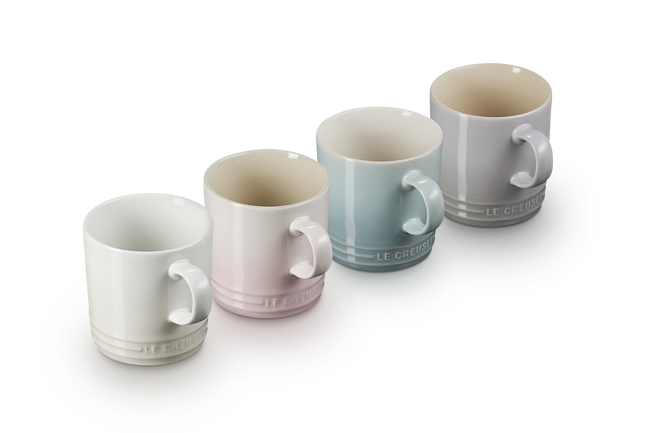 Stoneware Calm Set of 4 Mugs