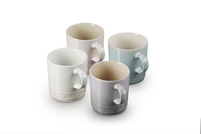 Stoneware Calm Set of 4 Mugs