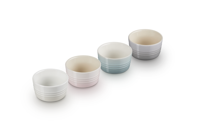 Stoneware Calm Set of 4 Mini Ramekins