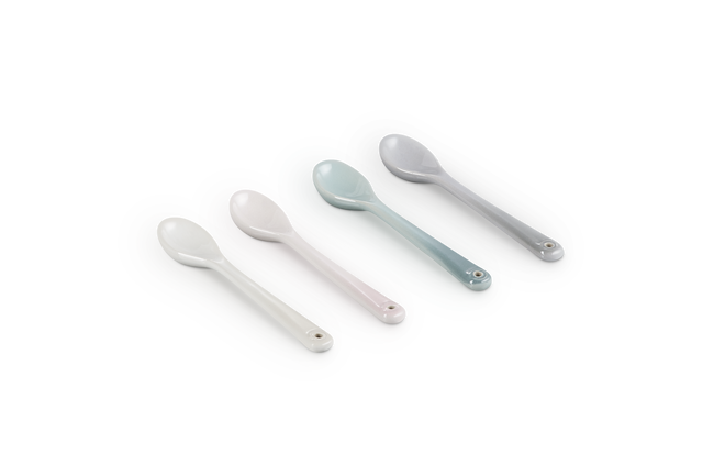Stoneware Calm Set of 4 Spoons