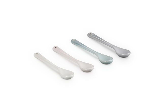 Stoneware Calm Set of 4 Spoons