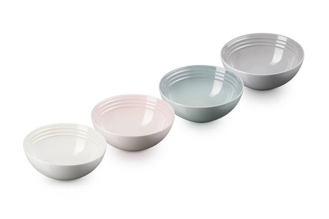 Stoneware Calm Set of 4 Cereal Bowls