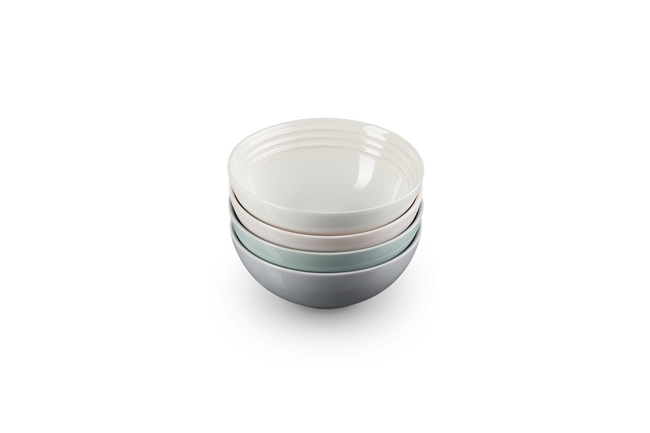 Stoneware Calm Set of 4 Cereal Bowls