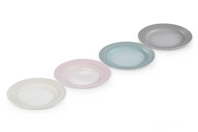 Stoneware Calm Set of 4 Tea Plates