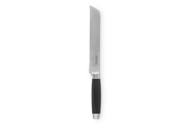 Bread Knife with Black Handle