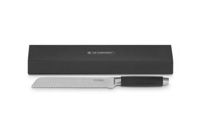 Bread Knife with Black Handle