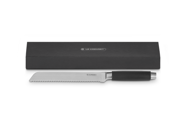 Bread Knife with Black Handle