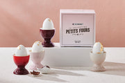 Stoneware Petits Fours Set of 4 Egg Cups