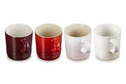 Stoneware Petits Fours Set of 4 Mugs