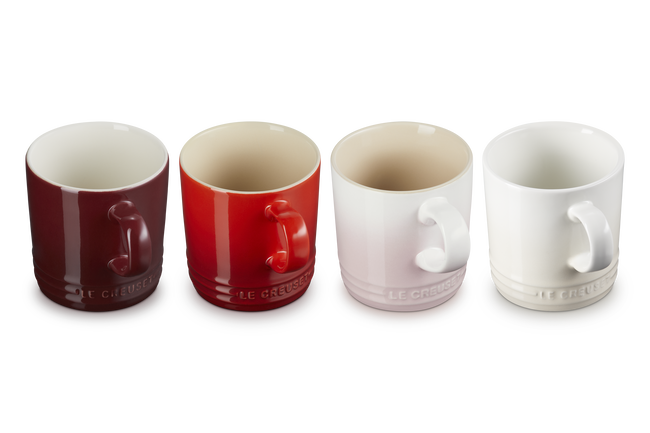 Stoneware Petits Fours Set of 4 Mugs