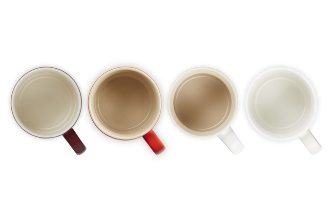 Stoneware Petits Fours Set of 4 Mugs