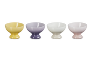 Stoneware Sorbet Set of 4 Ice Cream Bowls