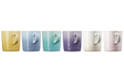 Stoneware Sorbet Set of 6 London Mugs