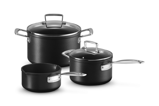Toughened Non-Stick 3-piece Classic Cookware Set