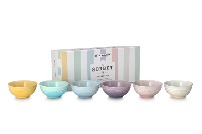 Stoneware Sorbet Set of 6 Mini Bowls 5.0 star rating 2 Reviews