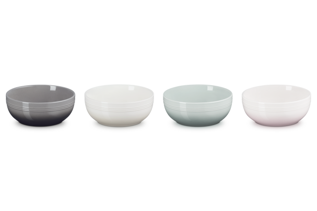 Stoneware Coupe Set of 4 Cereal Bowls