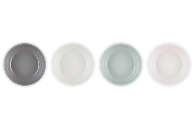 Stoneware Coupe Set of 4 Cereal Bowls